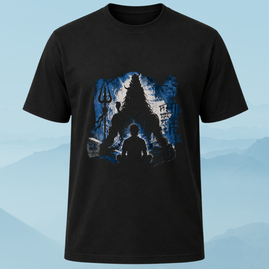 The Mahadev Bhakt Tshirt — Silhouette Edition
