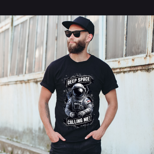 Deep space: Unisex Astronomy Tshirt