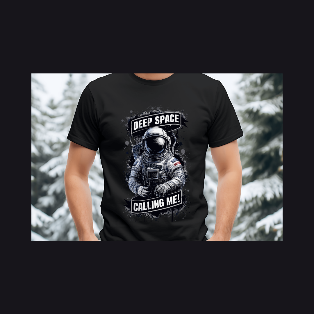 Deep space: Unisex Astronomy Tshirt