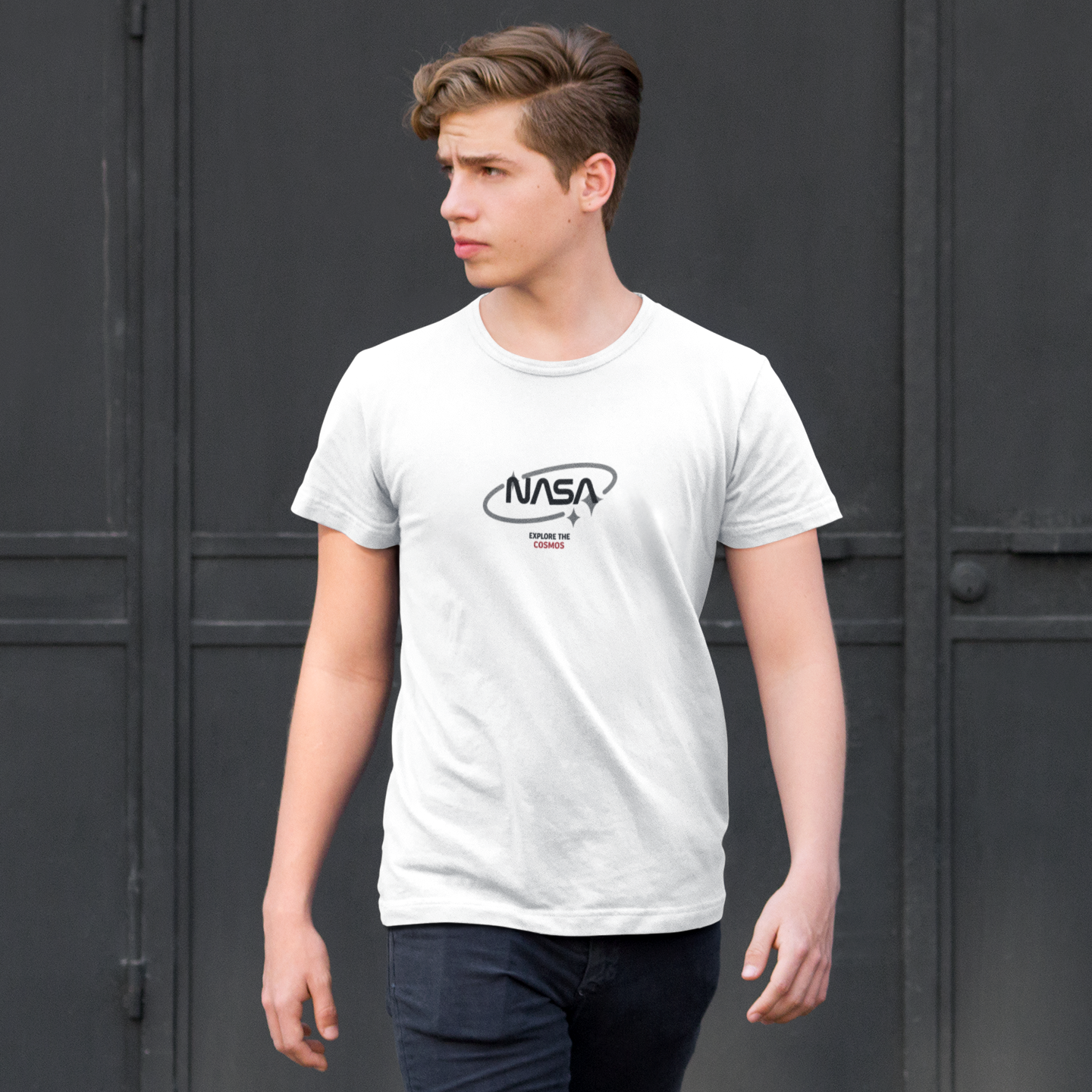 Voyager - White Unisex  Astronomy T-Shirt